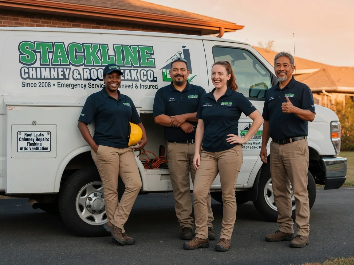 Chimney flashing repair company in Hickory, MS